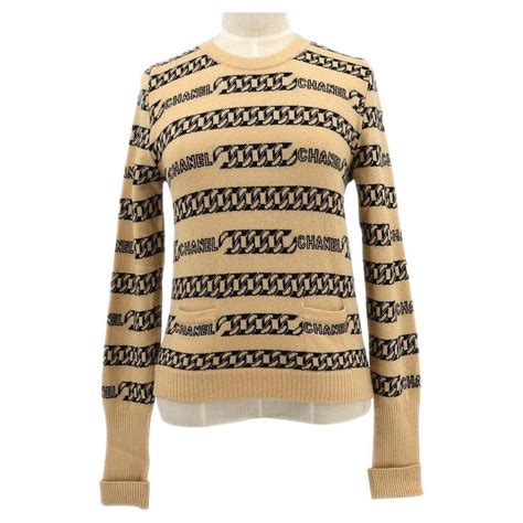 chanel cashmere mens jumper|chanel pullovers.